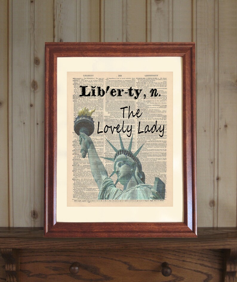 Liberty Is Lovely Lady >> Liberty Dictionary Print Statue Of Liberty Print Patriotic Etsy Liberty Is Lovely Lady >> Liberty Dictionary Print Statue Of Liberty Print Patriotic Etsy