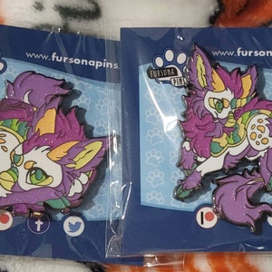 Pines de Fursona Skye Kirin n.° 1206 y n.° 1207
