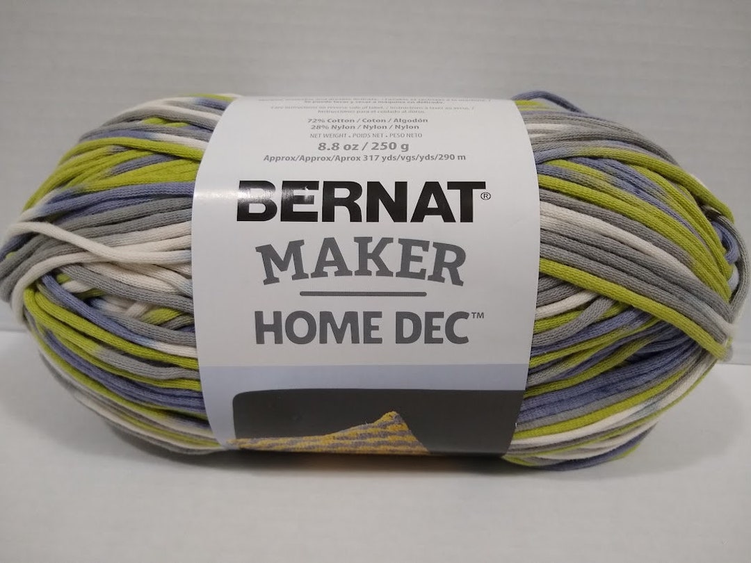 Bernat Maker Home Dec Yarn - Green Pea