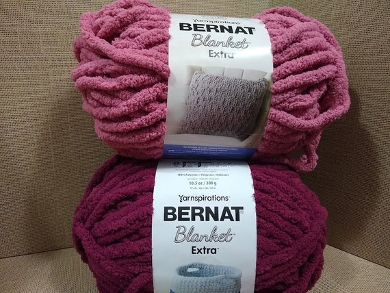 Bernat Blanket Extra Burnt Rose pink 