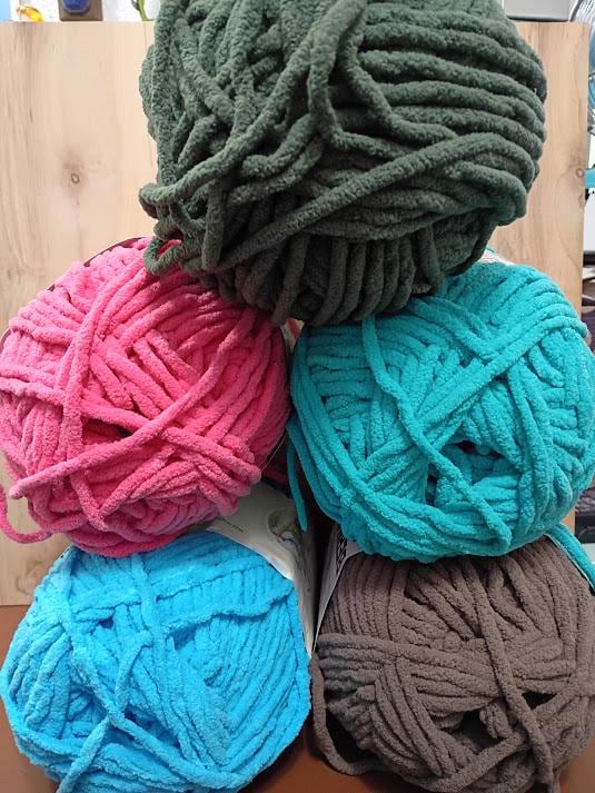 Fils à Tricoter Sonja - 1 Pelote - Couleur Dark Teal (Bleu-Vert Foncé) - Fil Chunky (Gros) - Pour Tricot Et Crochet