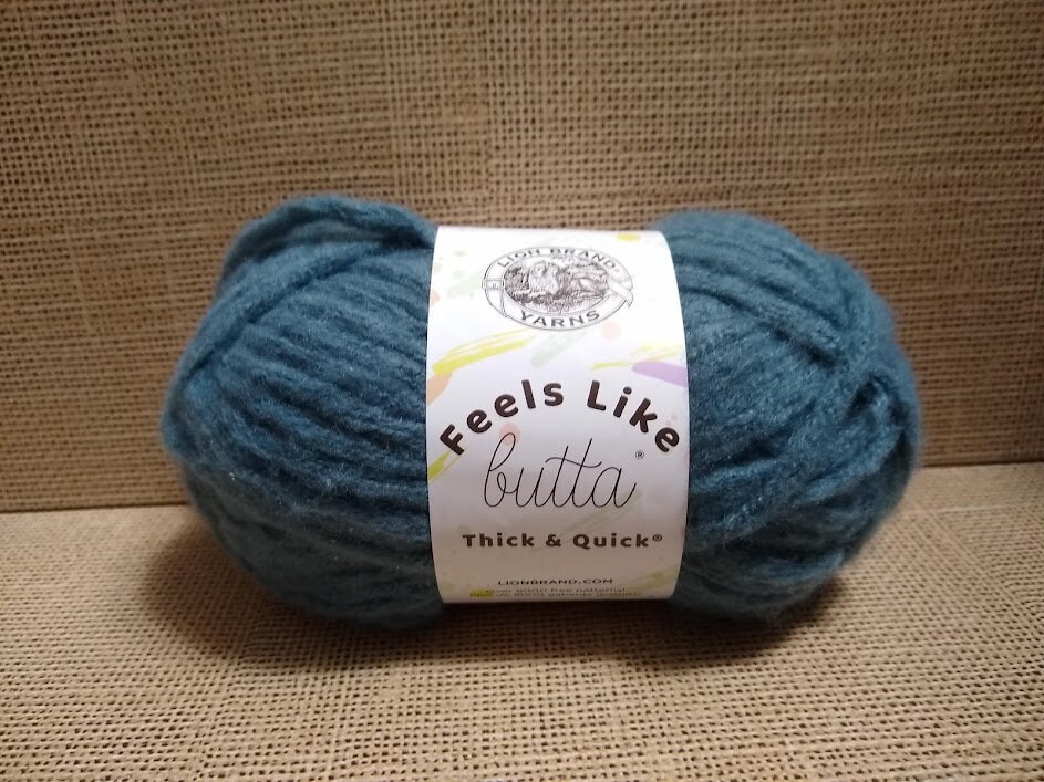Lion Brand Yarn Feels Like Butta Soft Yarn for Crocheting and Knitting,  Velvety, 1-Pack, Pink