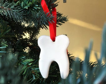 Kerst versiering kies | Tandarts | Mondhygiëniste | Assistente | Cadeau | Kado | Kerstboom hanger decoratie