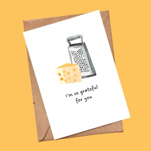 Lustig Danke Wortspiel Karte | Dankbarkeit Wertschätzung | Karte für Coworker | Karte für Lehrer | Geschenk für Sie oder Ihn | Handgemachte Karte | Leere Karte