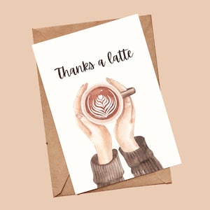 Grappige woordspeling bedankkaart | Dankbaarheid Waardering | Kaart voor collega | Kaart voor leraar | Cadeau voor hem of haar | Handgemaakte kaart | Blanco kaart
