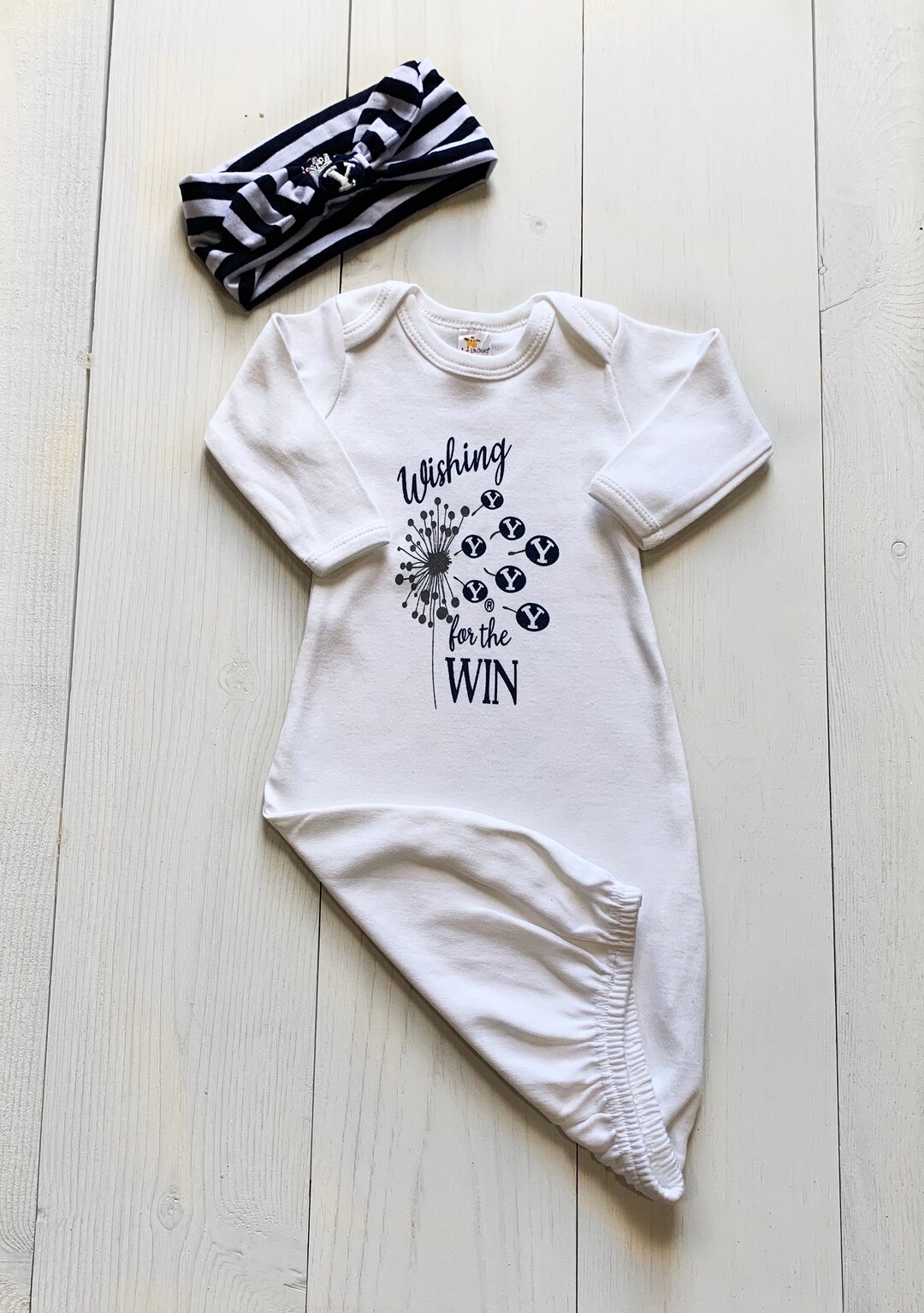 Infant Wishing for the Win BYU Dress Infant BYU Dress Cute BYU Dress