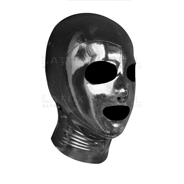 Latex Fetish Mask Etsy
