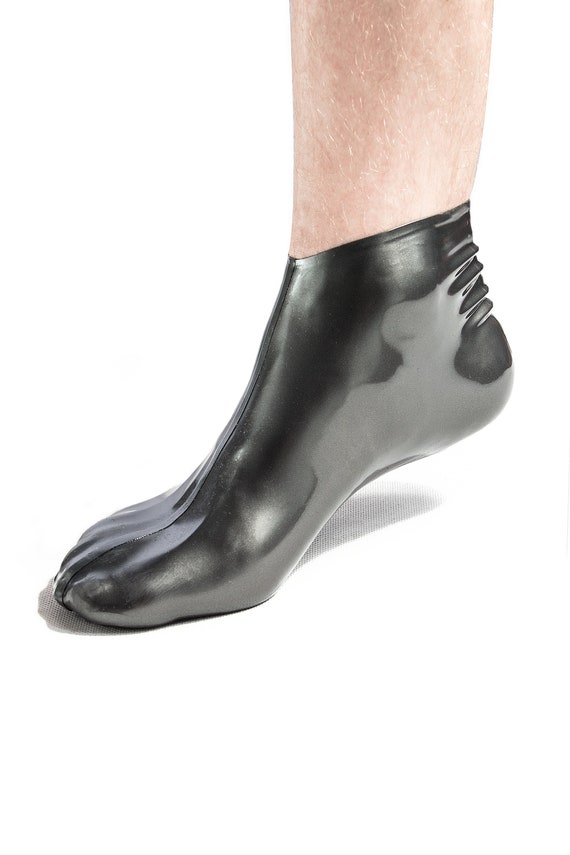 LATEX SHOP SOCKS ( 100% natural rubber ) short low cut