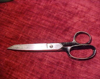 Case XX Company 10-7 7" Scissors Shears 3-1/4" Cutting Edge Vintage