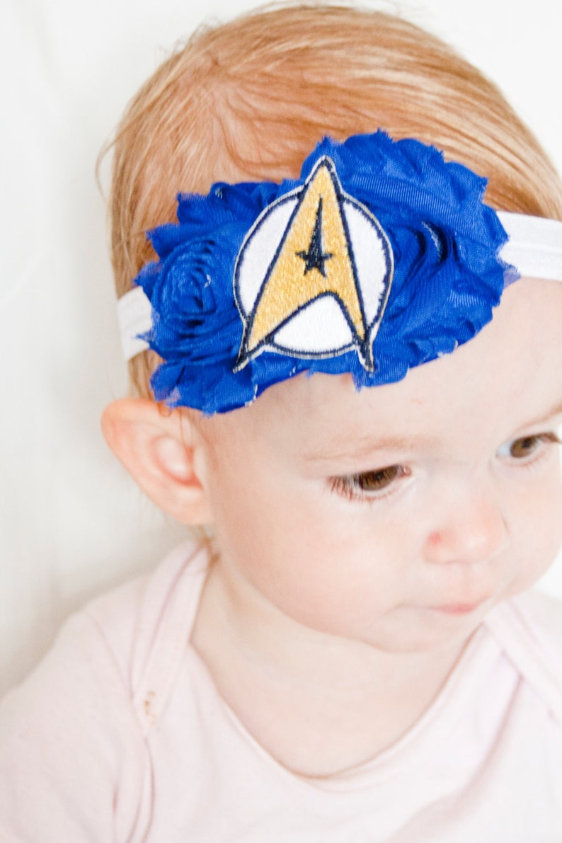 star trek baby headband