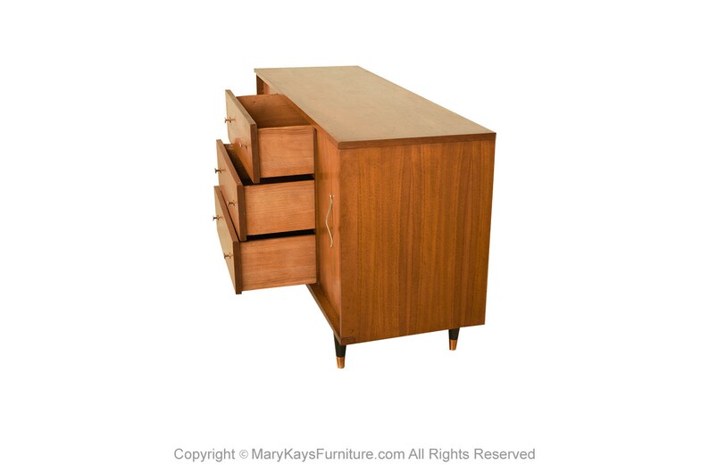 Mid-Century Credenza Dresser Cabinet image 3