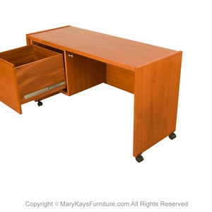 Mid-Century Danish Teak Desk image 6