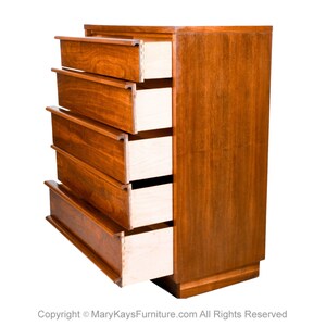 Lane Rhythm Mid Century Tallboy Dresser image 3