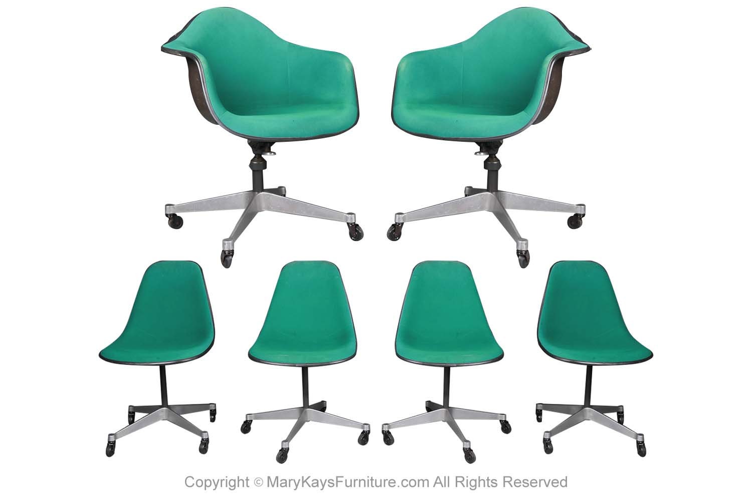 Office Chair Herman Miller Shell Chair Vintage Six Vintage Eames