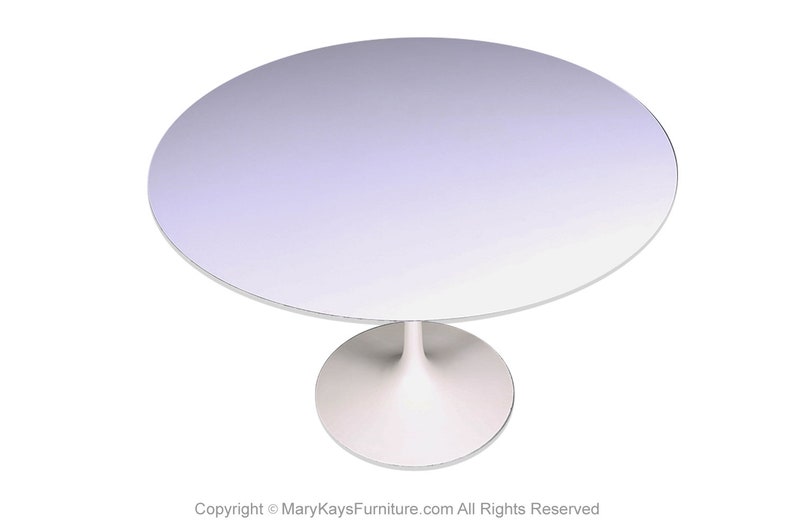 Knoll Mid Century Original Vintage Round Saarinen Tulip Table image 4