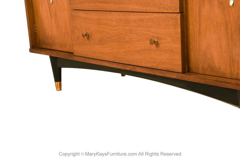 Mid-Century Credenza Dresser Cabinet image 4