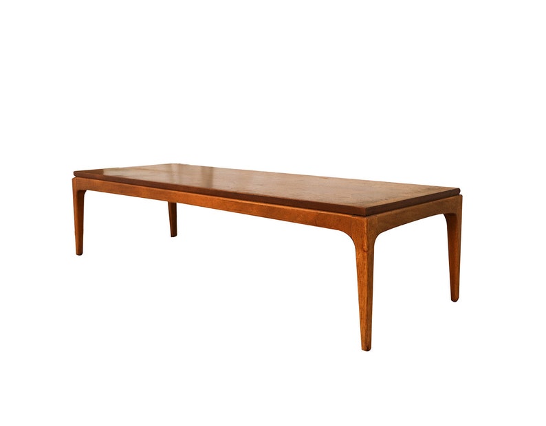 Mid Century Modern Lane Walnut Coffee Table