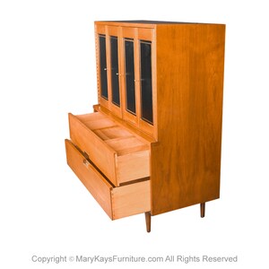Mid Century American of Martinsville Highboy Dresser image 7