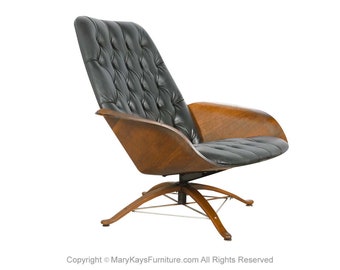 Mid Century 1960s Plycraft Mr. Chair Lounge Chair George Mulhauser