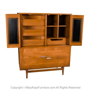 Mid Century American of Martinsville Highboy Dresser image 2