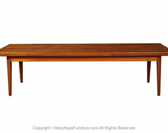 Mid Century Kipp Stewart Drexel Coffee Table Bench