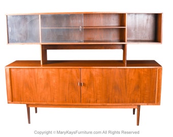 Danish Mid Century Credenza Hutch Jens Quistgaard Peter Lovig