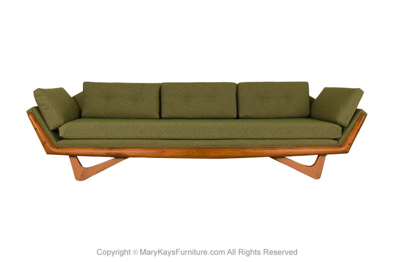 Adrian Pearsall Gondola Sofa Mid-Century Modern image 1