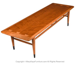 Mid Century Dovetail Coffee Table Lane Acclaim