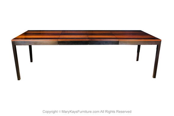 Mid century cheap expandable table