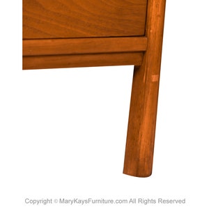 Mid-Century Walnut Weave Pattern Long Dresser image 7