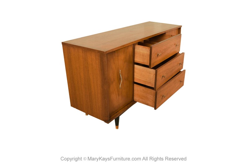 Mid-Century Credenza Dresser Cabinet image 2