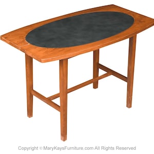 Paul McCobb Perimeter Group Walnut Leather Side Table image 1