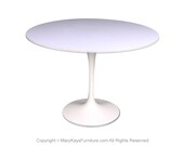 Knoll Mid Century Original Vintage Round Saarinen Tulip Table