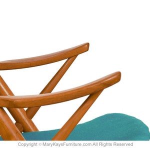 Teak Rocking Chair by Frank Reenskaug image 8
