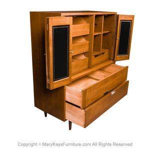 Mid Century American of Martinsville Highboy Dresser image 4