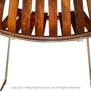 Norwegian Modern Hans Brattrud Scandia Rosewood Dining Chairs image 6