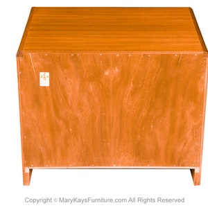 Denmark Mid Century Nightstand End Table image 5