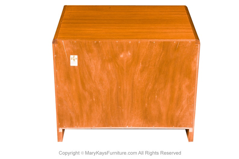 Denmark Mid Century Nightstand End Table image 5