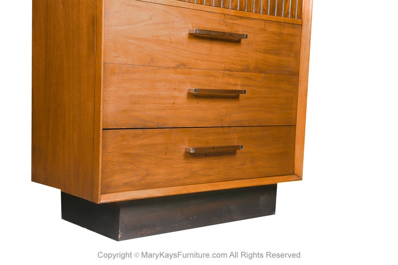 Mid Century Tallboy Dresser Lane Tower Suite image 9