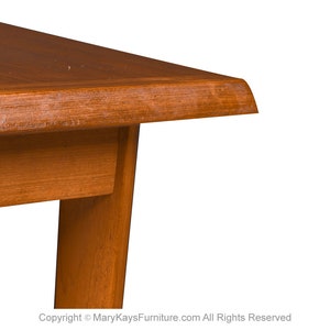 Large Dining Table Mid Century Teak Danish Expandable image 9