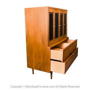 Mid Century American of Martinsville Highboy Dresser image 5