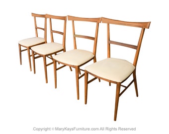 Mid Century Paul McCobb Planner Group Dining Chairs set of four