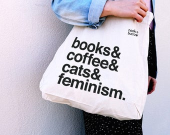 Books & Coffee | Tote Bag