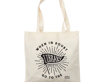 When In Doubt | tote bag