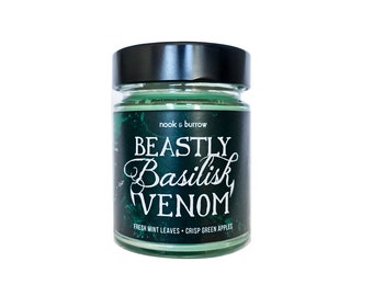 Beastly Basilisk Venom - soy wax candle