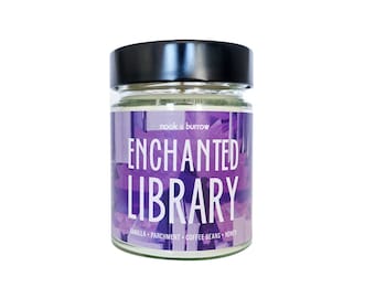 Enchanted Library Soy Wax Candle