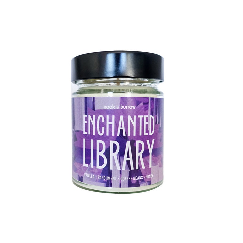 Enchanted Library Soy Wax Candle 