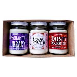 Bibliofiel | Kaarstrio | Cadeaubundel: