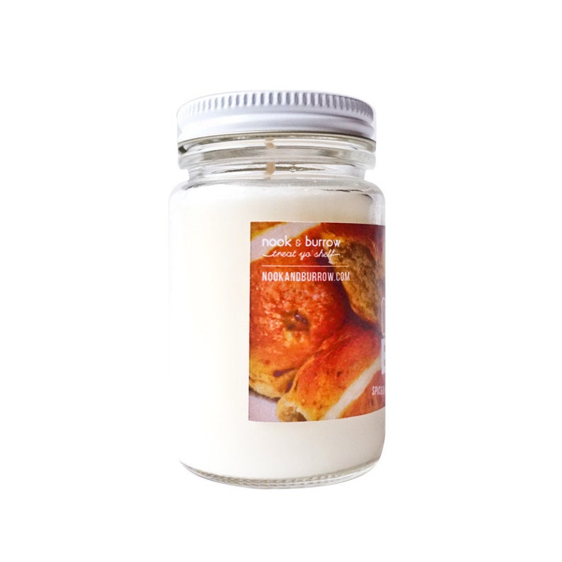 HOT CROSS BUNS soy wax candle image 5