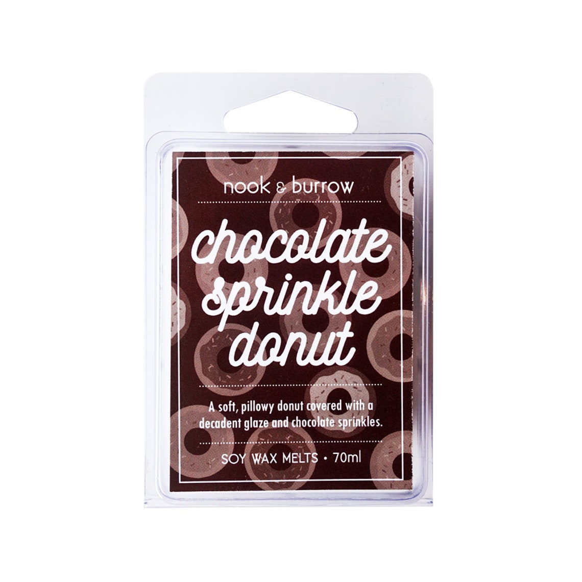 Chocolate Sprinkle Donut Wax Melts Etsy